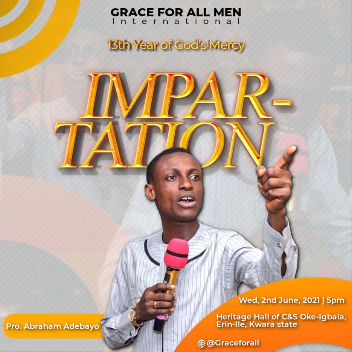 IMPARTATION — Pastor Abraham Adebayo
