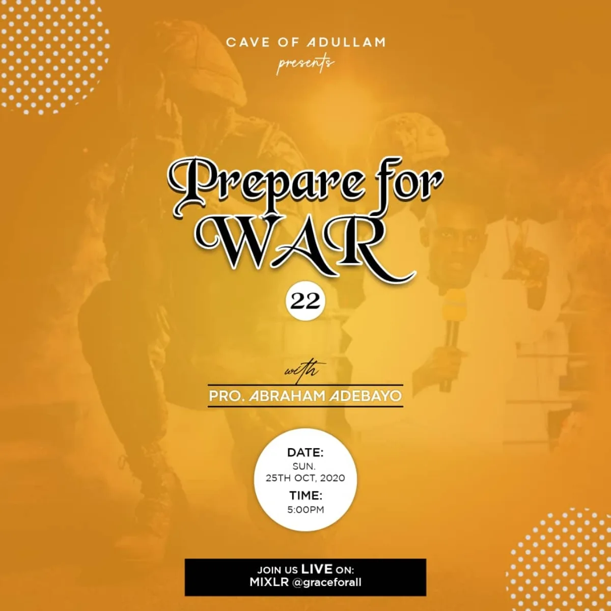 PREPARE FOR WAR 22 — Pastor Abraham Adebayo