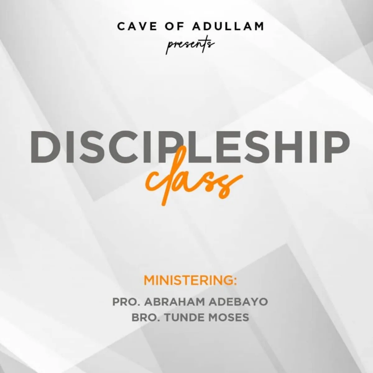 THE CONDITIONS FOR DISCIPLESHIP - CROSS — Pastor Abraham Adebayo